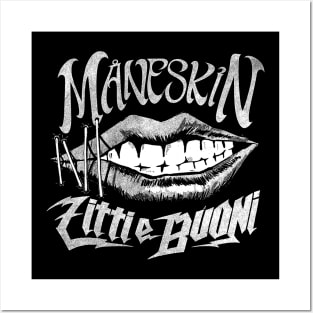 WHITE MANESKIN ROCK BAND Posters and Art